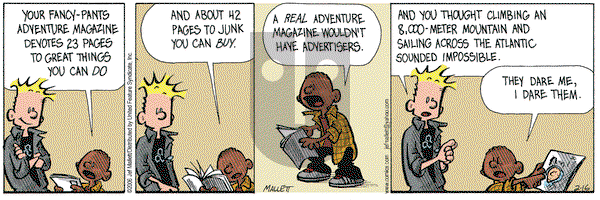 Frazz on Friday February 17, 2006 Comic Strip