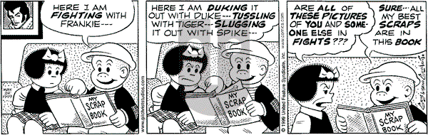 Nancy on Thursday May 20, 1999 Comic Strip