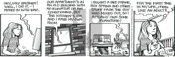For Better or For Worse on Monday June 11, 2001 Comic Strip