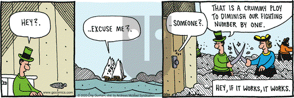 Overboard on Friday March 20, 2020 Comic Strip