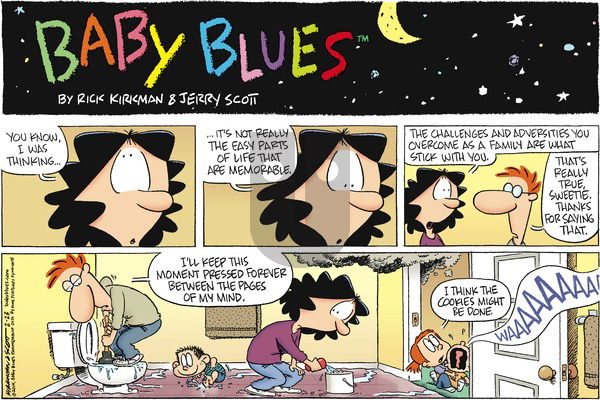 Baby Blues on Sunday February 23, 2014 Comic Strip