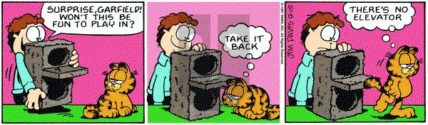 Garfield on Tuesday September 15, 1987 Comic Strip
