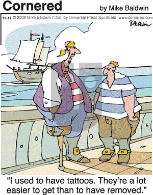Cornered on Tuesday November 11, 2003 Comic Strip