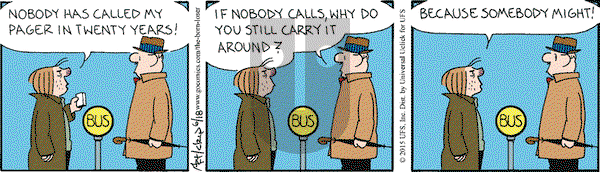 The Born Loser on Thursday June 18, 2015 Comic Strip