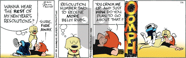 Red and Rover on Wednesday January 6, 2021 Comic Strip