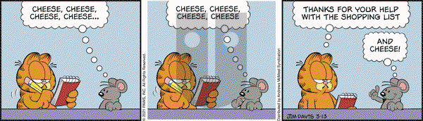 Garfield - Saturday March 13, 2021 Comic Strip