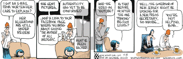 Non Sequitur on Thursday May 8, 2014 Comic Strip