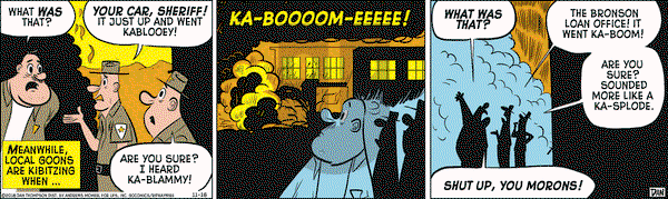 Rip Haywire on Friday November 16, 2018 Comic Strip