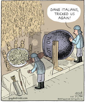 Brevity on Tuesday April 24, 2007 Comic Strip