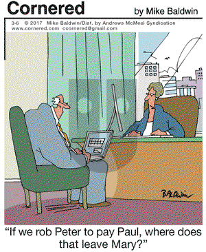 Cornered on Monday March 6, 2017 Comic Strip