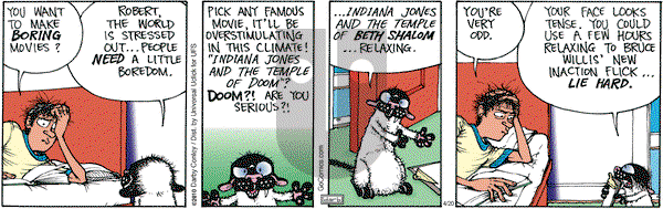 Get Fuzzy on Friday April 20, 2012 Comic Strip
