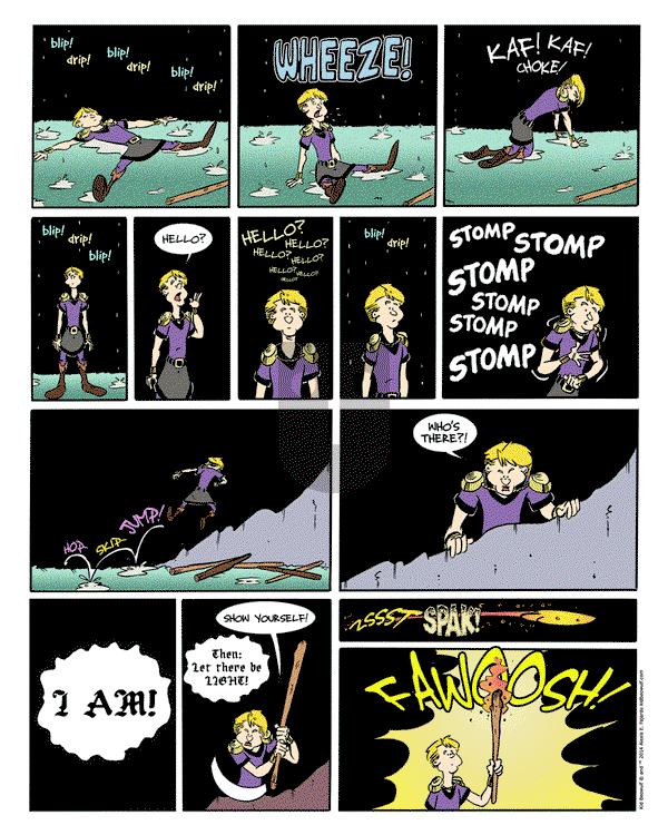 Kid Beowulf - Friday September 12, 2014 Comic Strip