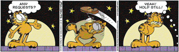Garfield on Tuesday July 22, 2003 Comic Strip