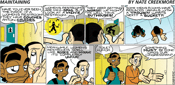 Maintaining on Sunday December 16, 2007 Comic Strip