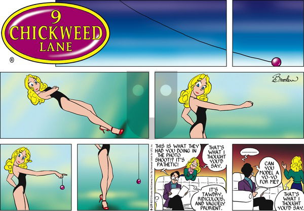 9 Chickweed Lane on Sunday September 29, 2013 Comic Strip