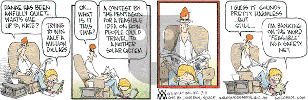 Non Sequitur on Monday July 11, 2011 Comic Strip