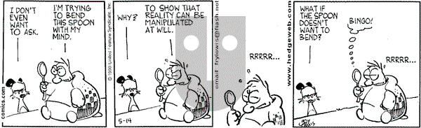 Over the Hedge on Friday May 14, 1999 Comic Strip