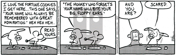 Pearls Before Swine on Friday September 27, 2002 Comic Strip