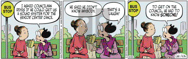 Baldo on Saturday August 22, 2015 Comic Strip