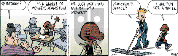 Frazz on Tuesday February 25, 2014 Comic Strip