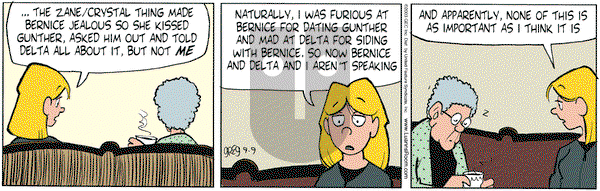 Luann on Tuesday September 9, 2003 Comic Strip