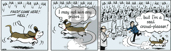 Fred Basset on Tuesday March 27, 2012 Comic Strip