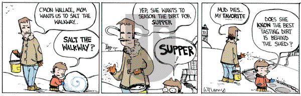 Wallace the Brave on Monday January 11, 2016 Comic Strip