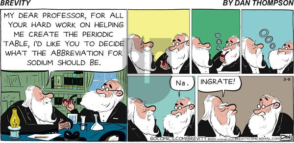 Brevity on Sunday March 8, 2015 Comic Strip