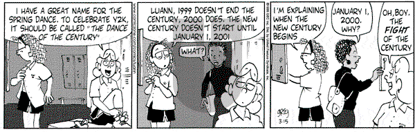 Luann - Monday March 15, 1999 Comic Strip