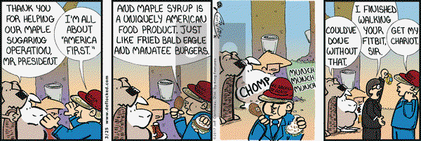 DeFlocked on Saturday March 25, 2017 Comic Strip