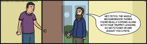 F Minus - Wednesday March 3, 2021 Comic Strip