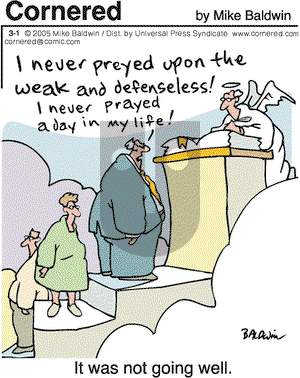 Cornered on Tuesday March 1, 2005 Comic Strip
