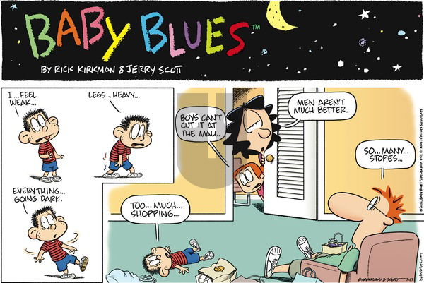 Baby Blues on Sunday July 17, 2016 Comic Strip