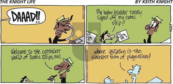 The Knight Life on Sunday March 10, 2019 Comic Strip