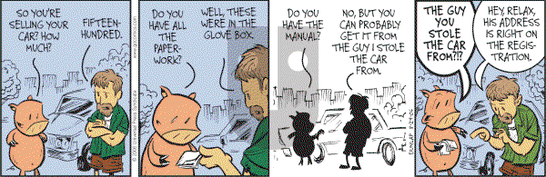 Ink Pen - Tuesday August 29, 2006 Comic Strip