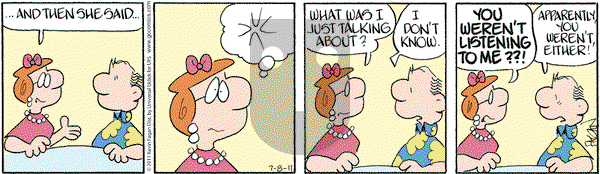 Drabble on Friday July 8, 2011 Comic Strip