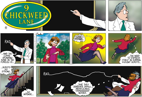 9 Chickweed Lane on Sunday June 7, 2009 Comic Strip