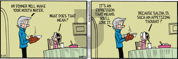 Grand Avenue on Thursday March 23, 2017 Comic Strip
