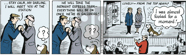 Fred Basset on Friday March 16, 2012 Comic Strip