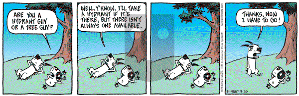 Pooch Cafe on Saturday September 30, 2006 Comic Strip
