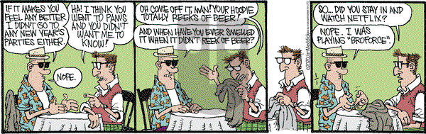 Monty - Wednesday January 1, 2020 Comic Strip
