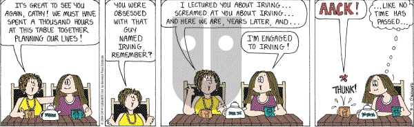 Cathy Classics - Tuesday August 11, 2015 Comic Strip