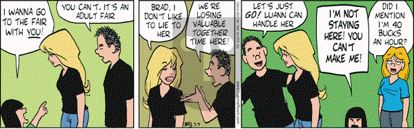 Luann on Wednesday July 7, 2010 Comic Strip