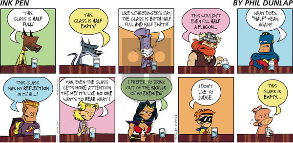 Ink Pen on Sunday February 27, 2011 Comic Strip