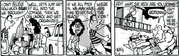 Luann on Wednesday July 6, 1988 Comic Strip