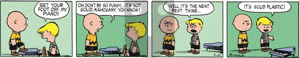 Peanuts Begins - Monday July 19, 2021 Comic Strip