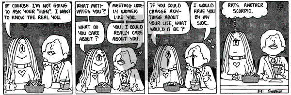 Cathy Classics on Monday May 9, 1983 Comic Strip