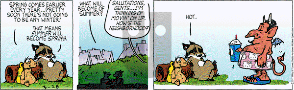 Over the Hedge on Tuesday March 28, 2017 Comic Strip