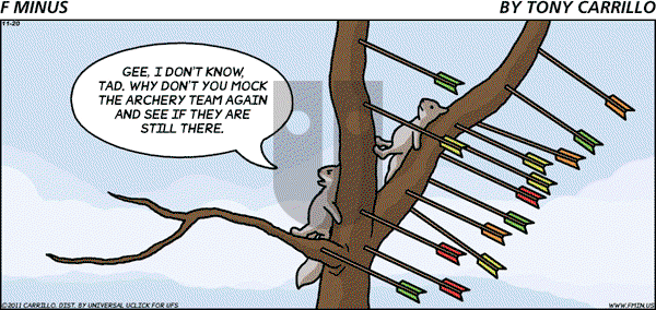 F Minus on Sunday November 20, 2011 Comic Strip