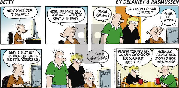 Betty - Sunday February 26, 2012 Comic Strip